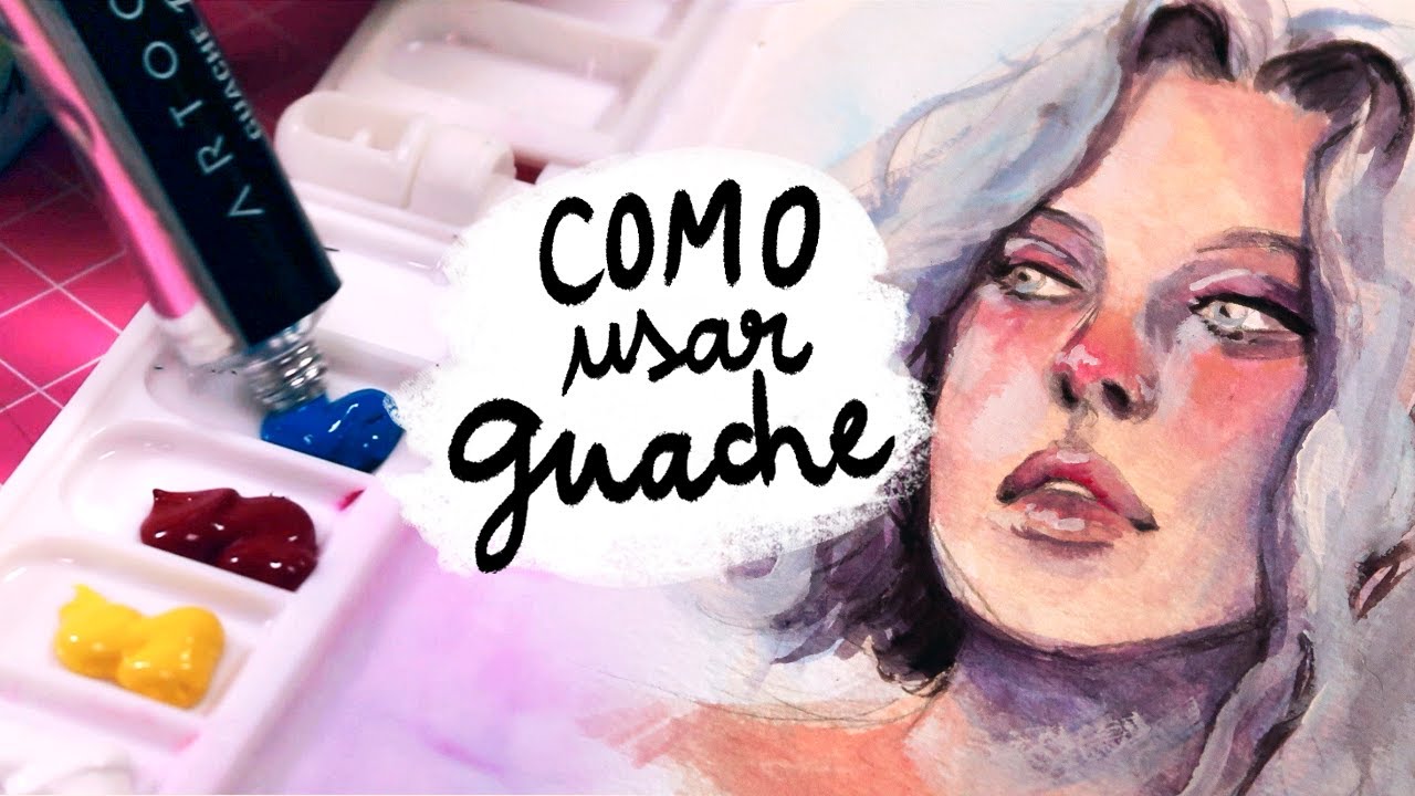 COMO USAR GUACHE: Dicas, materiais e técnicas básicas