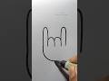 Easy 🤘Emoji 🤘drawing 😍 #art #shots #drawing