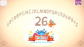 Endless Numbers 26 | Learn Number Twenty-Six | Fun Learning for Kids