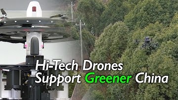 China utilizes AI drones to support green land maintenance and urban management