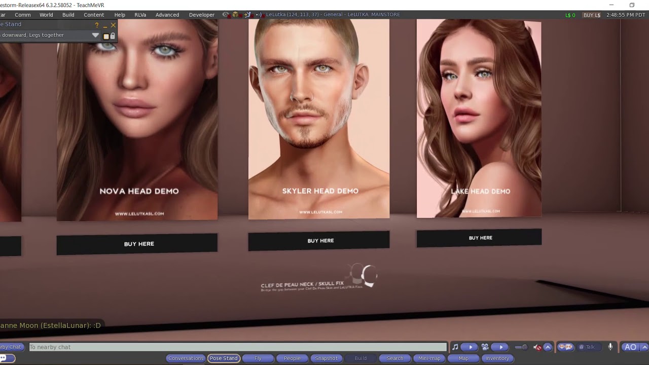 Starting From Scratch, Demos, Signature Gianni & Lelutka Skyler