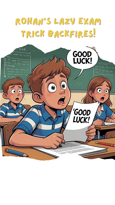 Rohan's Lazy Exam Trick Backfires! 😂 |#shots #viral #viralshorts