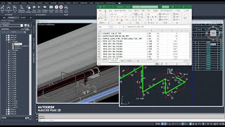 [AP3D] PIPE RACK PIPING-13 (Autocad Plant 3D Tutorial - Iso dwg Create & BOM Summary)