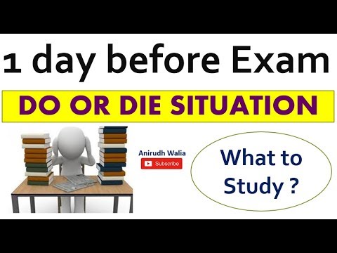 One Day Before Jee Main Last Minute Tips Tips For Exam Jee Main Anirudh Walia Youtube