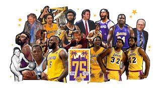 75 years of Lakers Basketball in 1 minute
