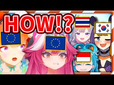 Kiara and Raora are TOO EUROPEAN to Understand This Asian Thing 【HololiveEN】