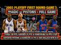 T Mac Leads Magic Past Pistons Ben Wallace For 2 1 Series 2003 NBA Playoffs Game 3 Full Game 