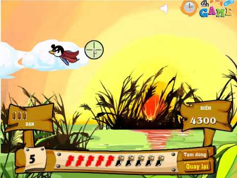 Game bắn chim cánh cụt - YouTube