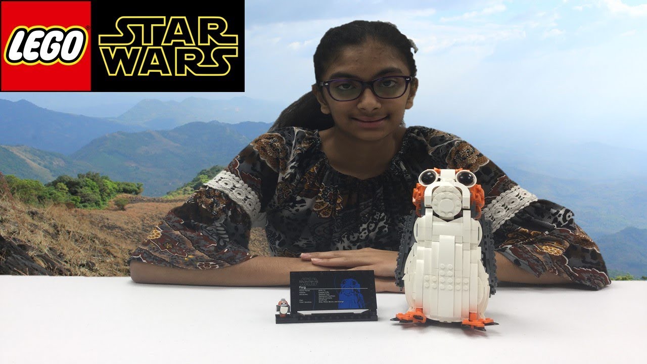 Porg - Lego Star Wars - Set 75230 Time-Lapse, Unboxing & Review