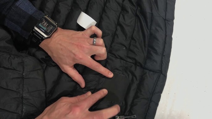 How to Repair a Tear in Your Down Jacket with Tenacious Tape 