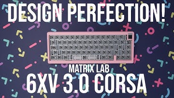 Matrix Lab: Corsa (65% layout with a Screen) build