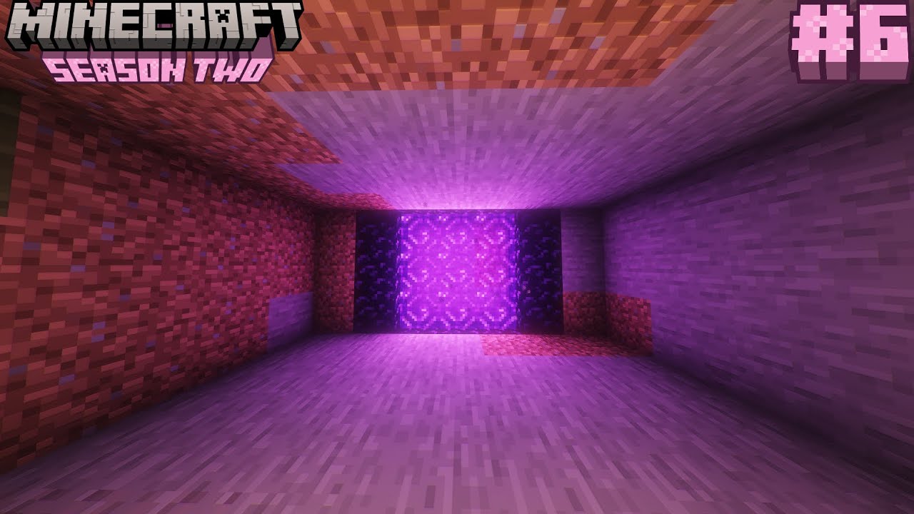 Going To The Nether In Minecraft!| Minecraft Season 2 Episode 6 - YouTube