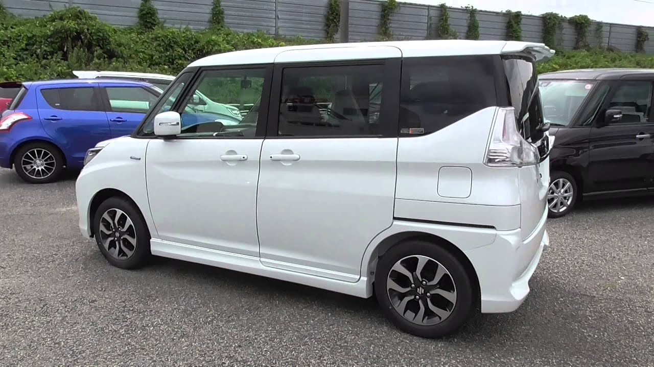 スズキ 新型ソリオ バンディット ハイブリッドmv ピュアホワイトパール Suzuki New Solio Bandit Hybrid Mv Youtube