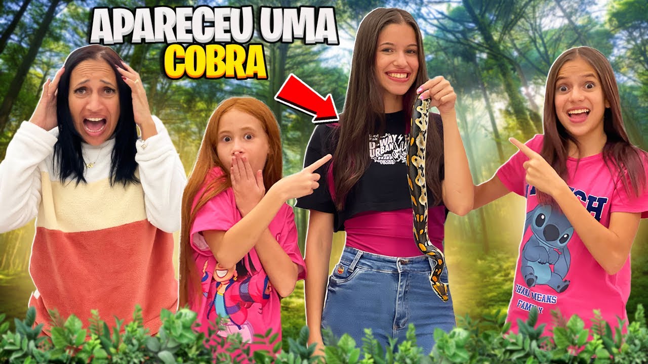 APARECEU UMA COBRA NA CASA DA JESSICA SOUSA * A Fran levou um susto *