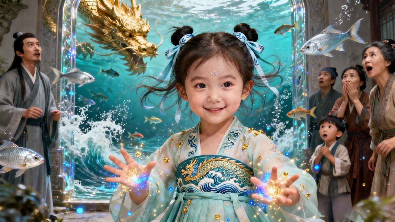 【全集】🔥龍族小公主百里彎彎人間歷練！被退休太傅收養，憑控水術抓大魚撿夜明珠！