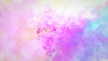 로고 영상 제작 - Colorful Smoke Logo Reveal