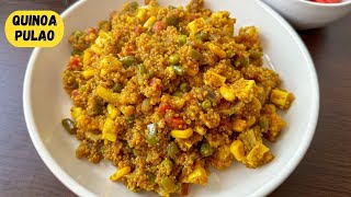 Quinoa Pulao recipe | Healthy & tasty weightloss recipe | Superfood recipe | Flavours Of Food