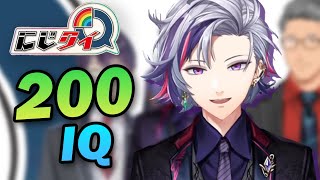 [ENG Sub/Nijisanji] Big brain Fuwa Minato asserts dominance during the Nijisanji Quiz show