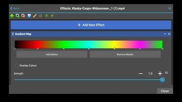 Gradient Map - G Major 211 Videopad