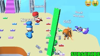 Bridge Race _ A Cross The Levels 600 😱 All Levels Gameplay | Walkthrough Android,ios Level 601 - 605 screenshot 3