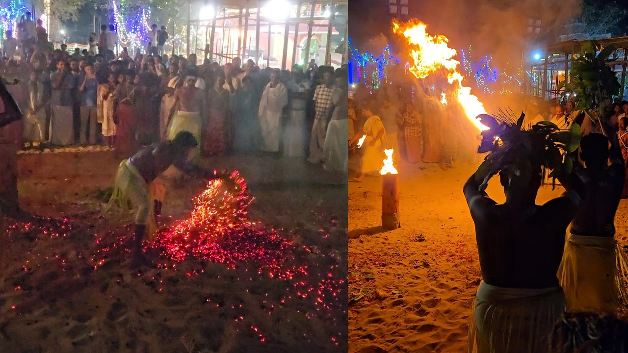 പള്ളിപ്പാനയിലെ അതിസാഹസിക ചടങ്ങുകളിൽ ഒന്നായ ആഴിബലി അമ്പലപ്പുഴ ക്ഷേത്രത്തിൽ നടന്നപ്പോൾ..