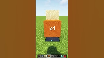 Bouncy blocks in Minecraft #shorts