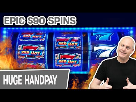 🎰 EPIC $90 Spins on CLASSIC 3-Reel Slots 🥵 Triple Red Hot 7s