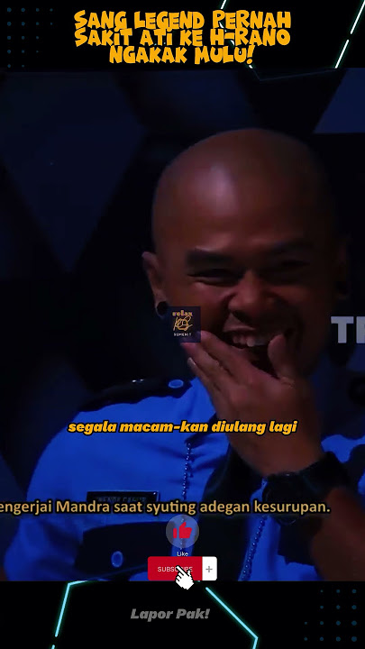 Sakit hati bang Mandra ke H.Rano, tapi ngakak mulu #shorts #mandra #laporpaktrans7 #andretaulany