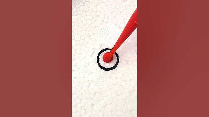 RED DROP - PLEASE SUBSCRIBE #44 #oddlysatisfying #shorts #satisfying #youtube #colors