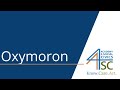 Understanding Oxymorons