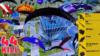 44 KILL 😍 LEVINHO NOOB SOLO VS SQUAD NEW SEASON BEST GAMEPLAY ! PUBG BGMI 