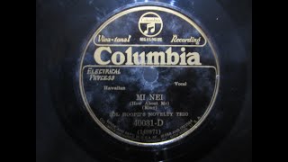 Sol Hoopii Novelty Trio - Mi Nei