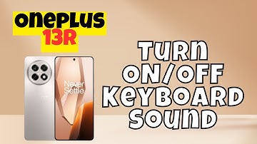 Oneplus 13R Keyboard Settings || Turn ON/OFF Keyboard Sound (2025)