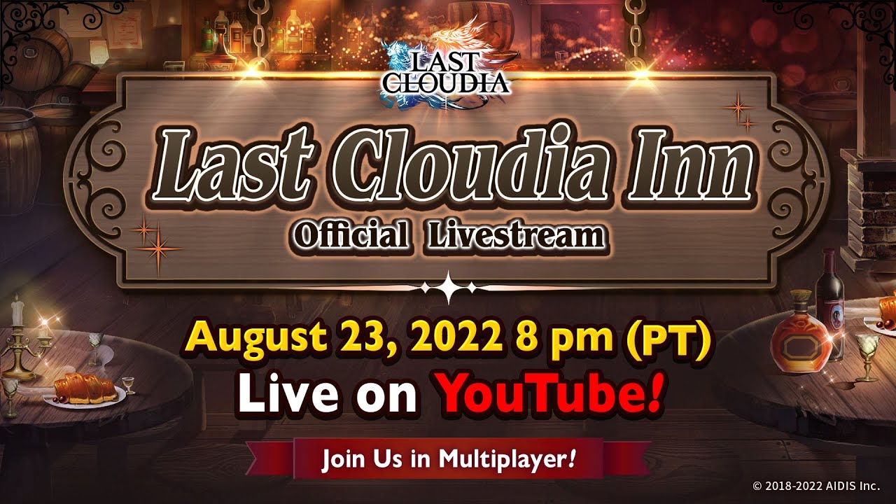 The Last Cloudia Inn: Official Livestream (Live on Aug 23, 2022!)