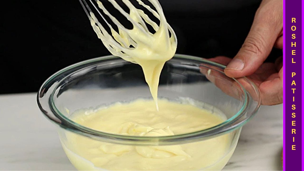 How to Make Pastry Cream | Vanilla Cream | Kosher Pastry Chef