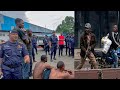 10/4🛑 KINSHASA ARRESTATION DE CRIMINEL QUI ONT BRAQUÉ A UN  BUREAU DE CHANGE A BARUMBU VPM EN COLÈRE