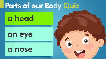 EQ English Quiz - Parts of our Body For Children