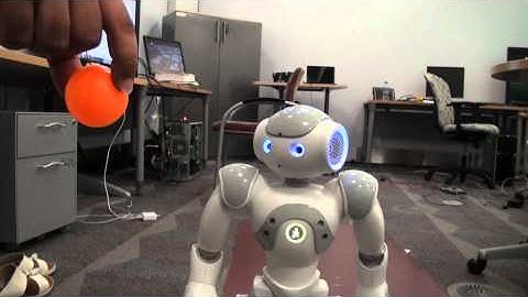 NAO Robot object tracking TEST