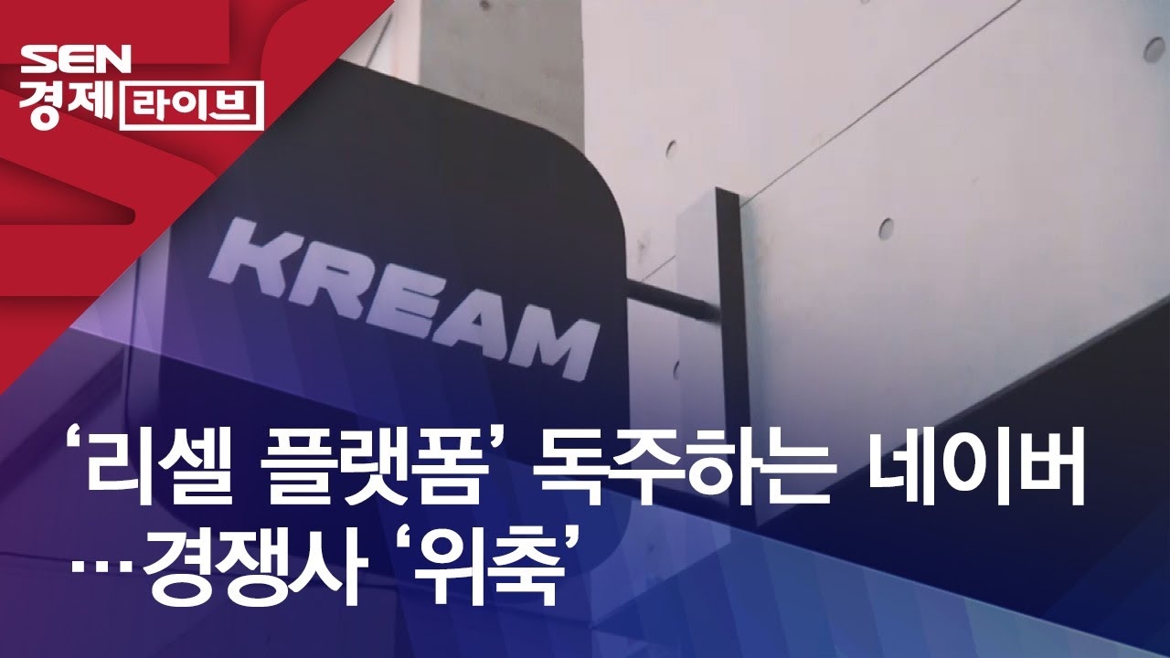 ‘리셀 플랫폼’ 독주하는 네이버…경쟁사 ‘위축’