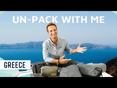 Greece Mens Packing List - 2 weeks in a carry on