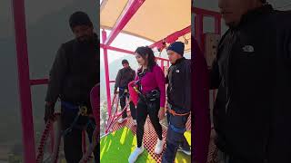 Jump form 109 mtr #bungeerishikesh #