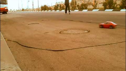 countersteer (2.02 ratio) in slow motion