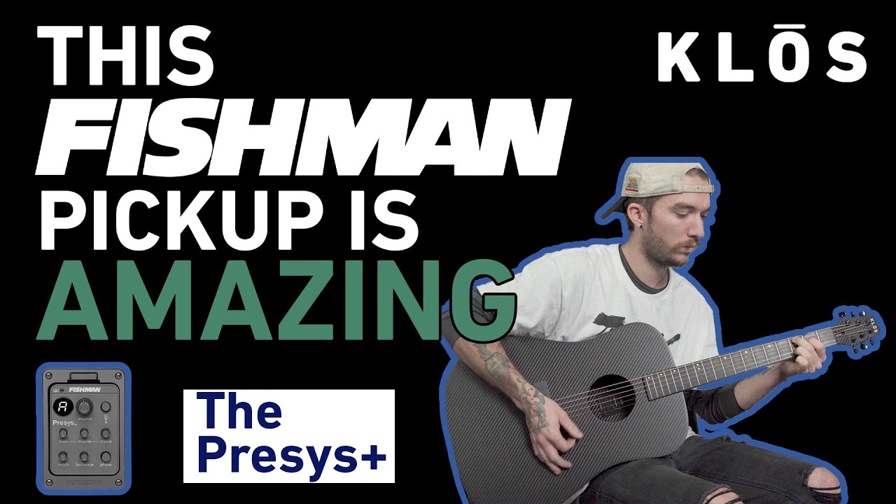 Fishman Presys Plus Onboard Preamp System for Acoustic Instruments