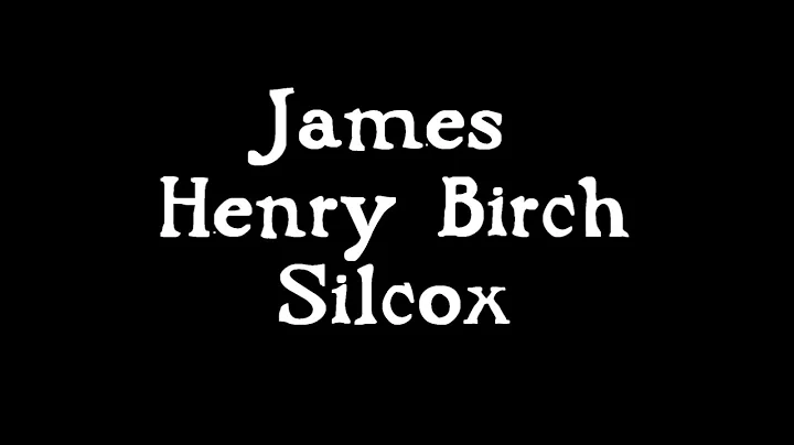 James Henry Birch Silcox (a World War One Story)