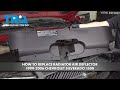 How to Replace Radiator Air Deflector 1999-2006 Chevrolet Silverado 1500