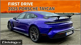 2025 Porsche Taycan | First Drive | Driving.ca