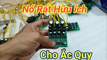 🇻🇳 Mạch Cân Bằng Ắc Quy Chủ Động 12/24/36/48v Giúp Bền Bỉ, Tăng Tuổi Thọ - Shop Solar