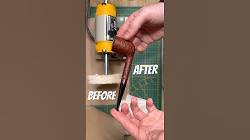Satisfying 60-Years-old Dunhill Pipe Restoration #beforeandafter #asmr #woodworking