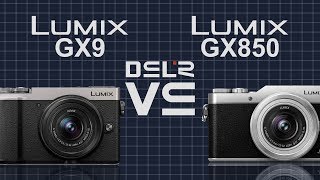 Panasonic Lumix Gx9 Vs Panasonic Lumix Gx850 Gx800Gf9