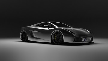 Lamborghini Gallardo modeling time-lapse | Blender 2.80